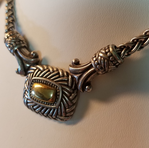 Brighton Silver and Gold Necklace - Picture 7 of 8